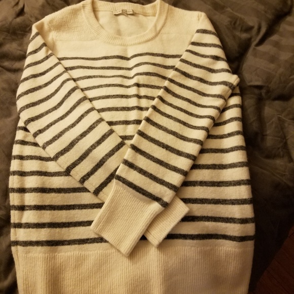 NWOT 41 Hawthorn Roma Textured Striped Pullover - Picture 6 of 6